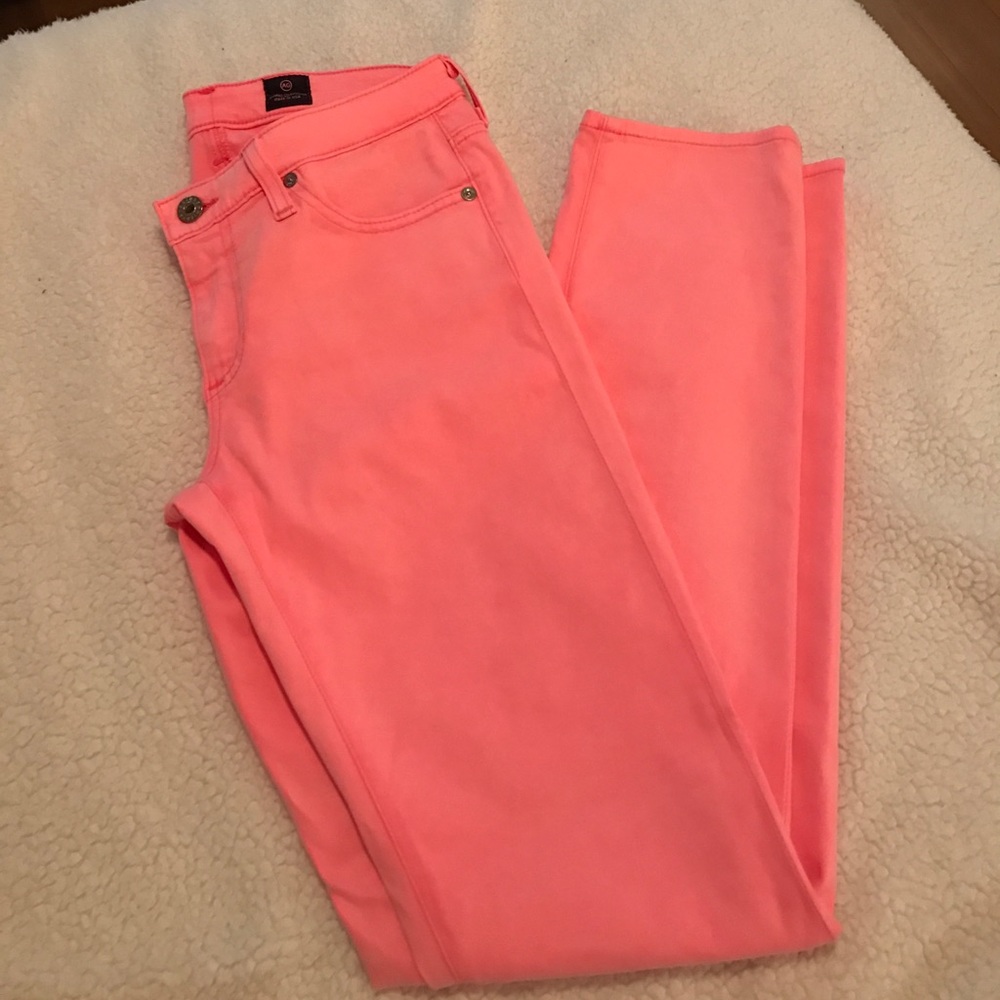 Pink AG jeans